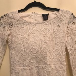 Rue 21 white lace dress